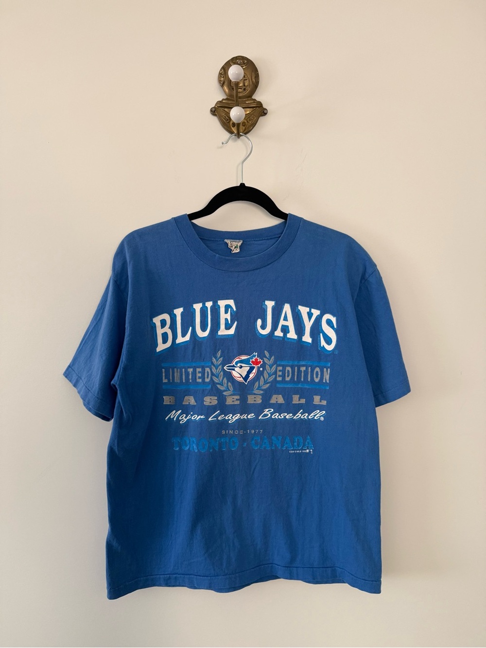 Vintage 1992 Blue Jays Baseball Single Stitch T-shirt